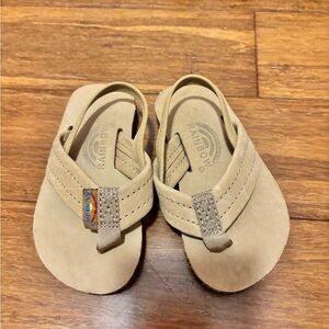 Baby rainbow sandals
